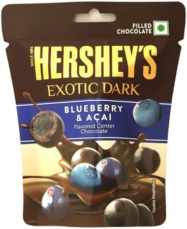 Hershey's Exotic Dark Blueberry & Acai Flavoured Chocolate 33.3 g